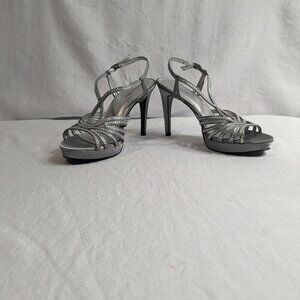Papell Studio Silver High Heels